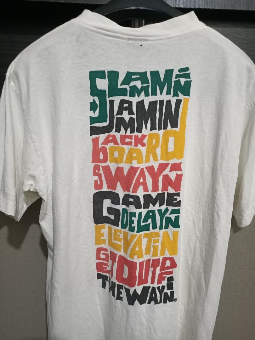Above the Rim 90s Above The Rim Tupac Hoopwear Tee USA Made Size US M / EU 48-50 / 2 - 5 Thumbnail