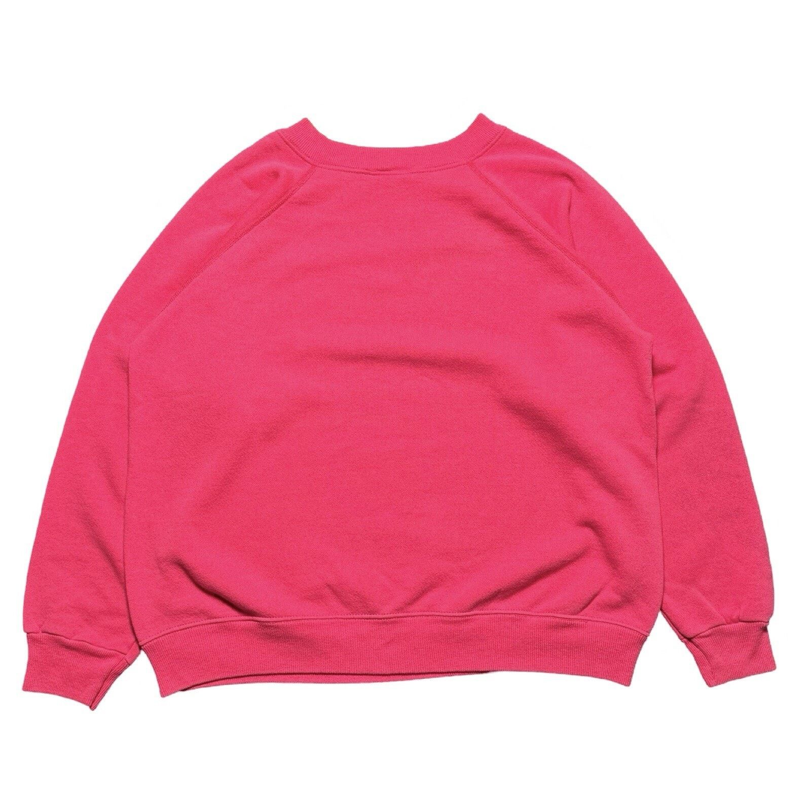 Hanes Vintage 90s Hanes Pullover Raglan Cut Sweatshirt Pink XL Size XL / US 12-14 / IT 48-50 - 6 Thumbnail