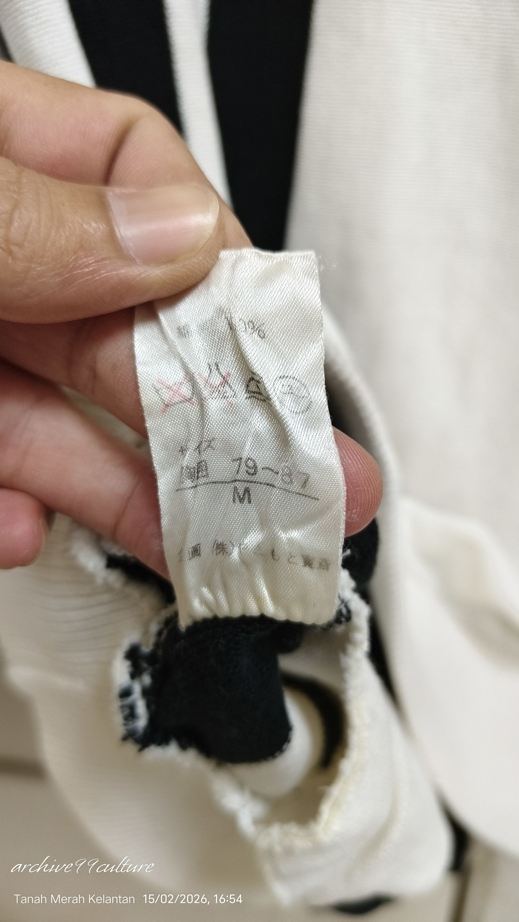 Kansai Yamamoto Vintage Kansai Yamamoto O2 Asymmetric Striped Cardigan Japan Size US M / EU 48-50 / 2 - 7 Thumbnail