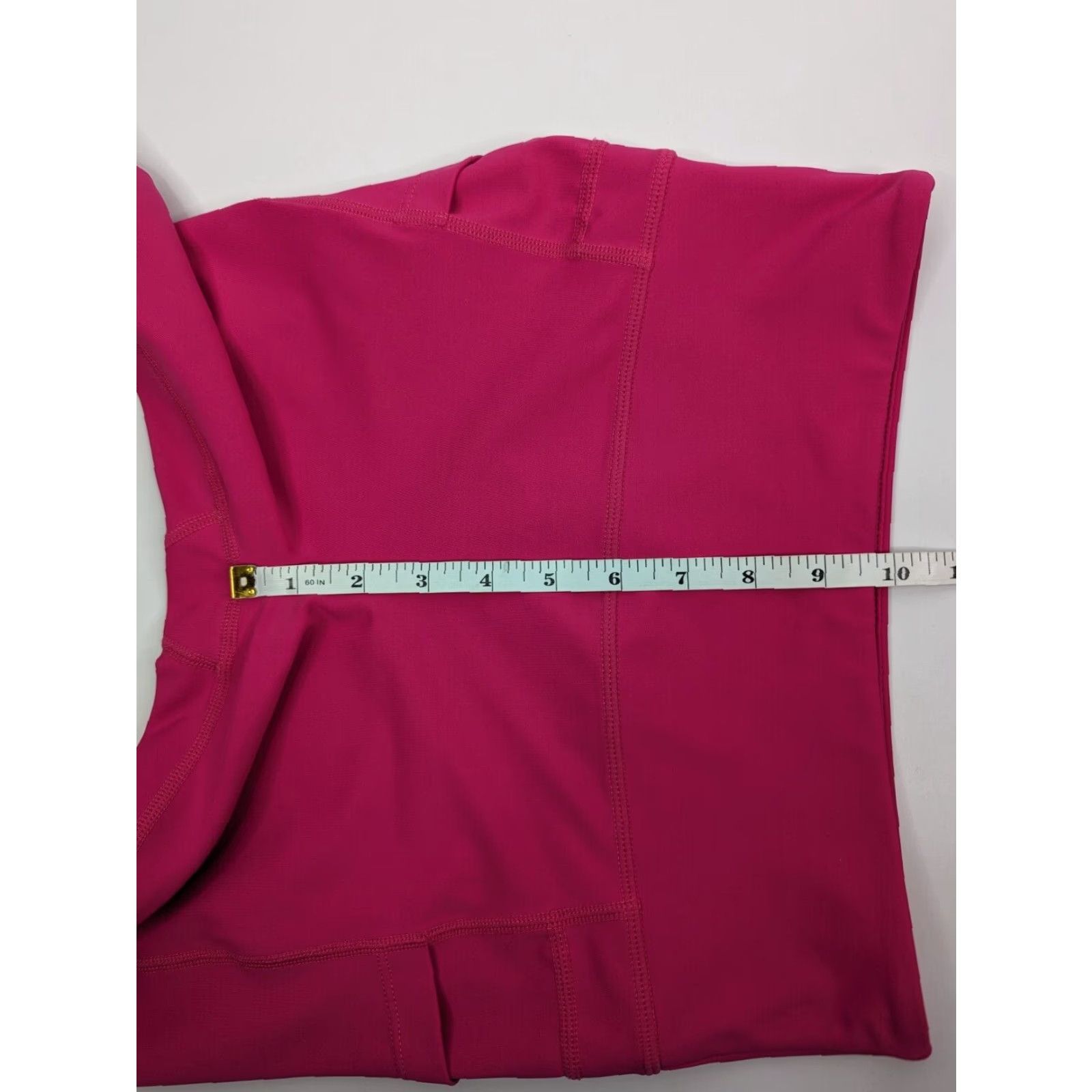Pinko ZYIA Active Light n Tight Capri 20” Size 6-8 Pink Hot Pink Women's Capri Leggings Skinny 20” Length CrossFit Yoga Running Gym & Training Size ONE SIZE - 6 Thumbnail