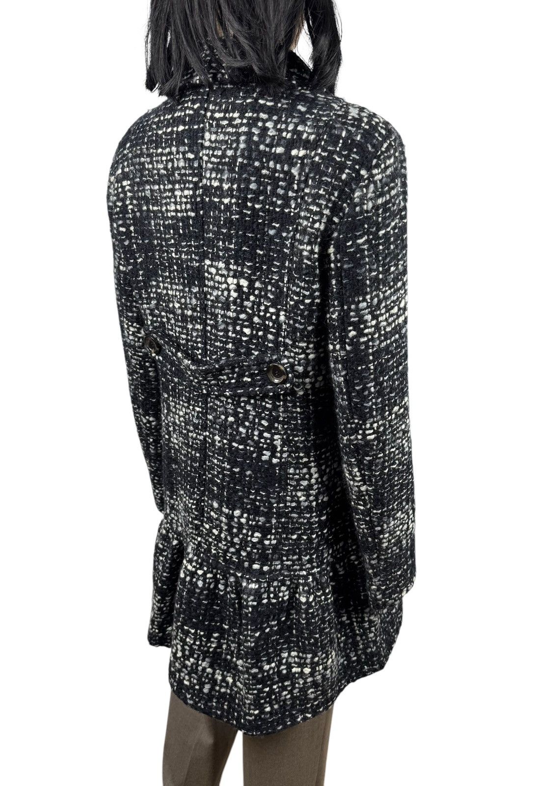 Weekend Max Mara Weekend Max Mara Wool Woven Knit Coat Pleated size US10 IT44 Size L / US 10 / IT 46 - 10 Thumbnail