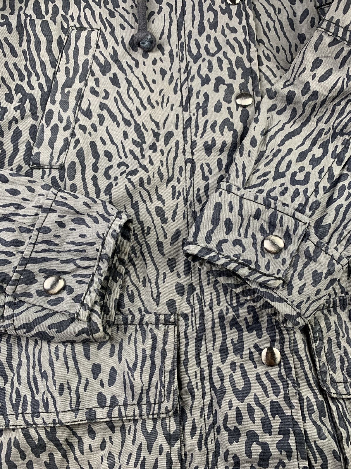 Gap 2000s Gap USA Snow Leopard Camo Fish Tail Parka Jacket Size US S / EU 44-46 / 1 - 6 Thumbnail
