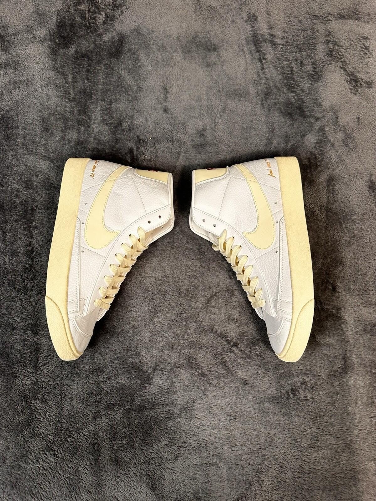 Nike Limited Nike Blazer Mid 77 “Popcorn” Leather Sneakers Size US 8 / EU 41 - 3 Thumbnail