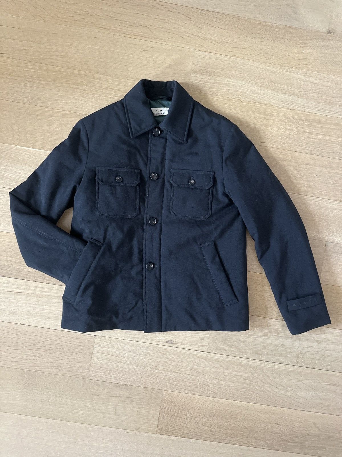 Marni Filled work over shirt Size US S / EU 44-46 / 1 - 1 Thumbnail