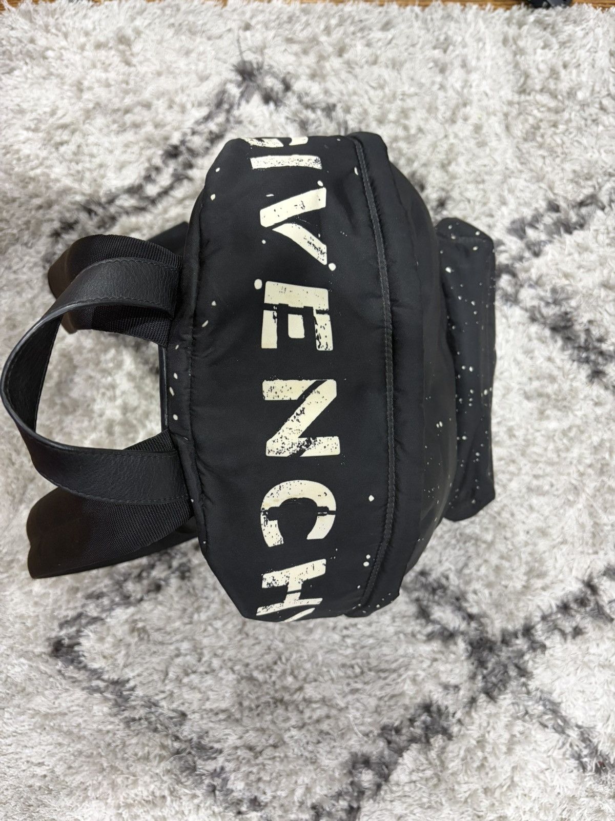 Givenchy Givenchy Splatter Nylon Zip-Around Backpack Size ONE SIZE - 2 Thumbnail