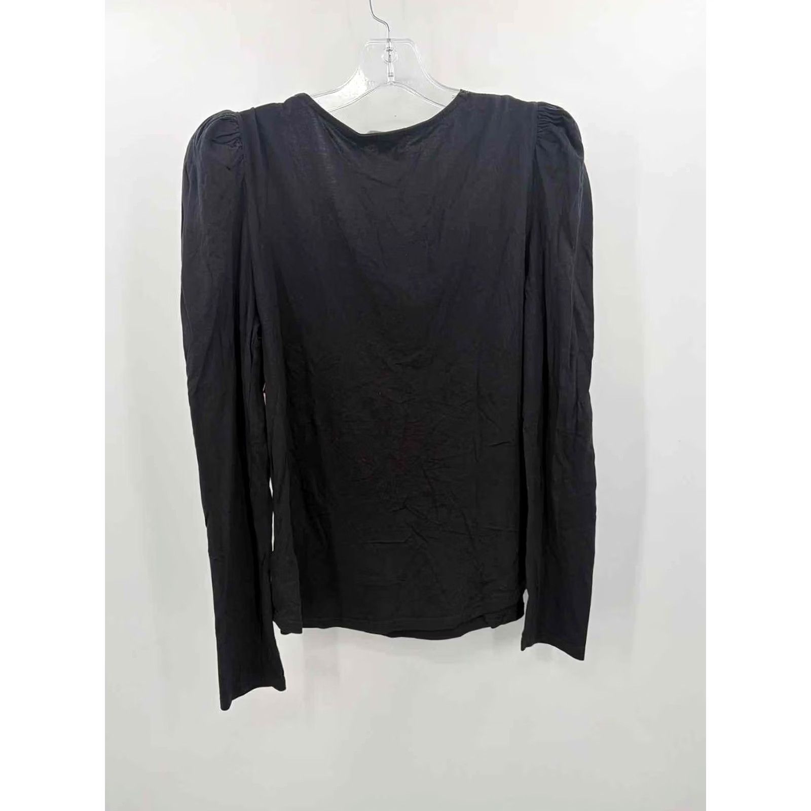 Generation Love Generation Love Black Long Sleeve Blouse | Pre-Owned Medium Size M / US 6-8 / IT 42-44 - 3 Thumbnail
