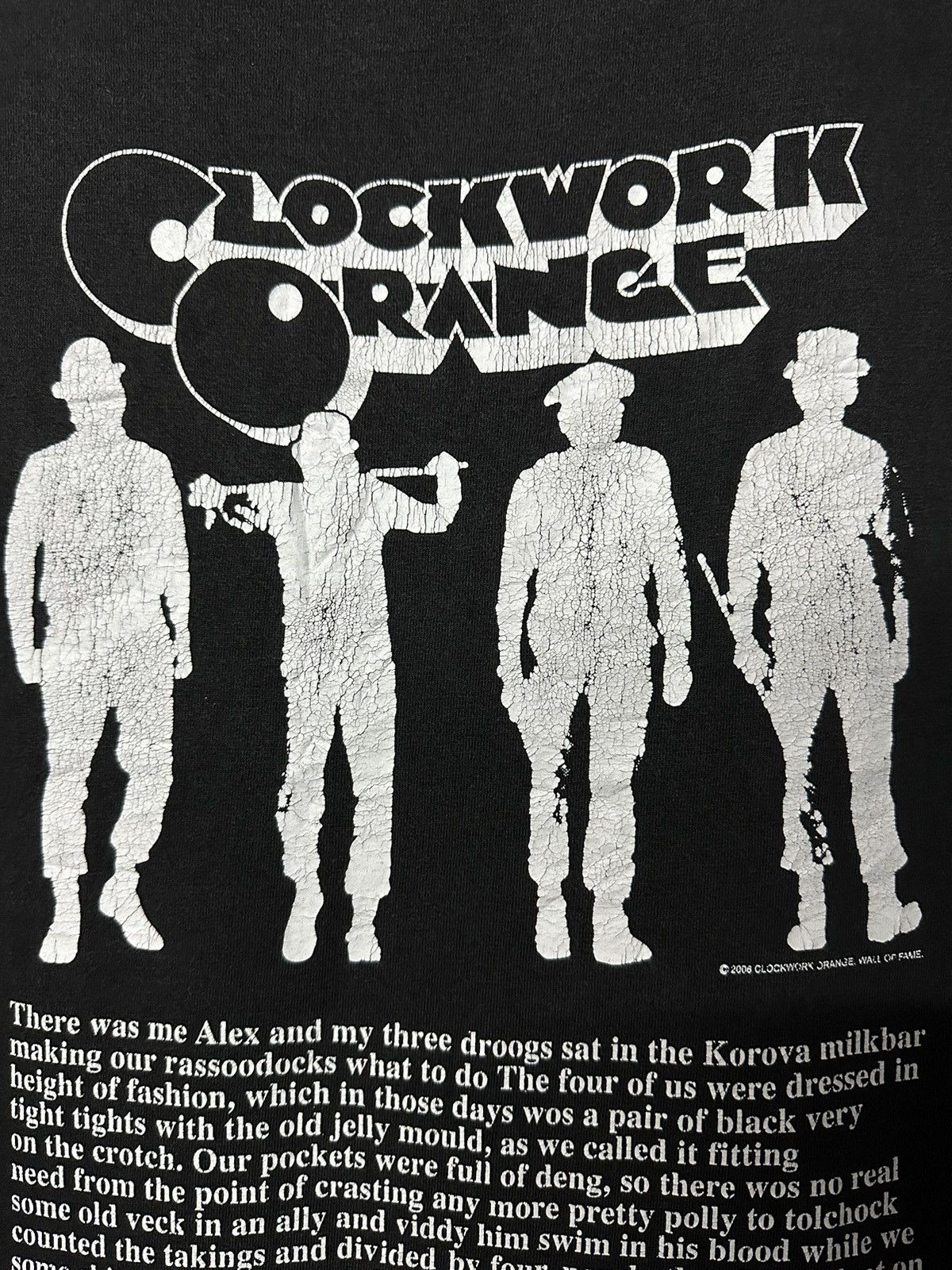 Vintage Vintage Movie Clockwork Orange Promo Faded Tee Size US L / EU 52-54 / 3 - 5 Thumbnail