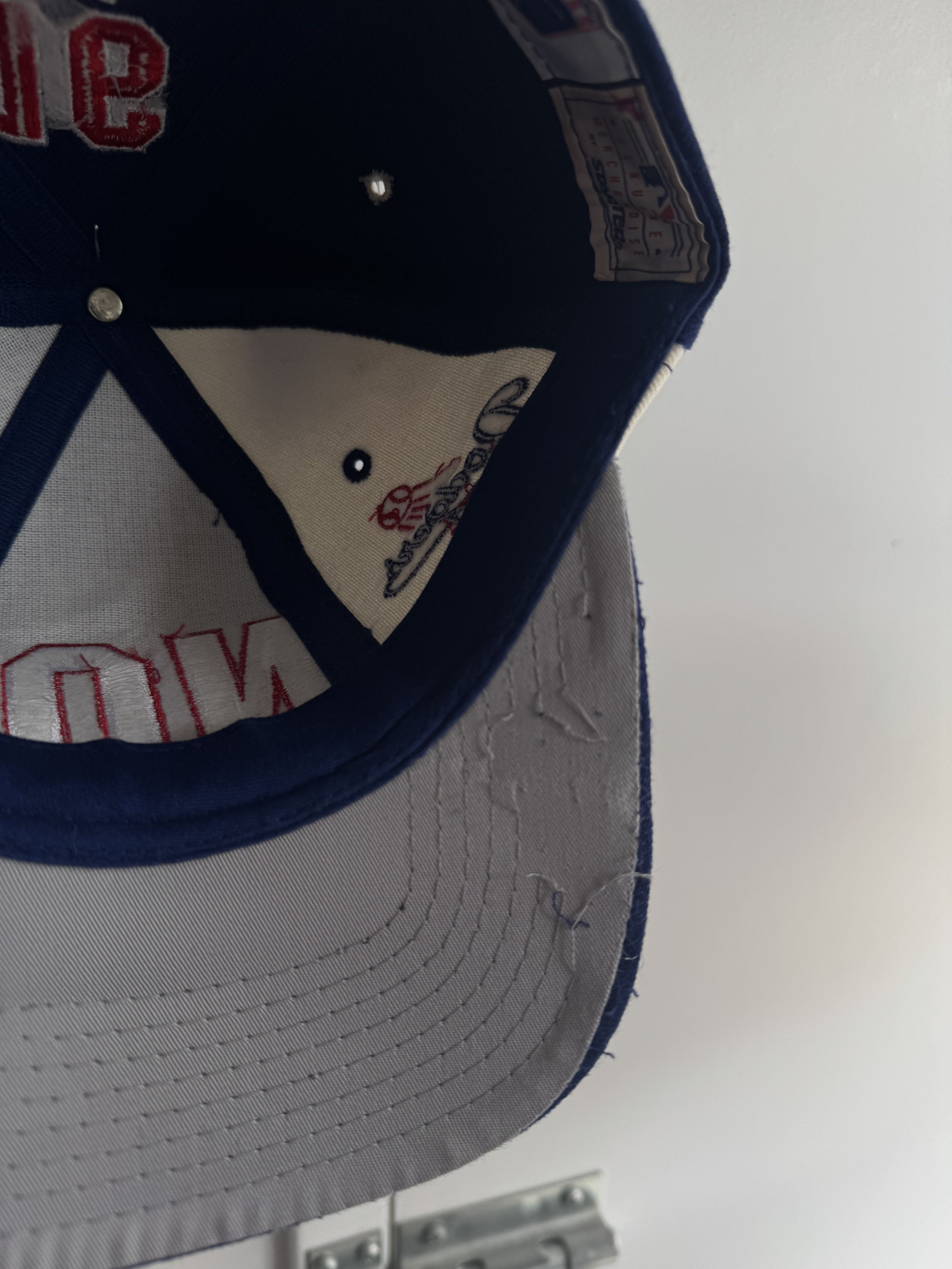 Starter 90s NWT Dodgers Nomo Starter Hat Cap Size ONE SIZE - 9 Thumbnail