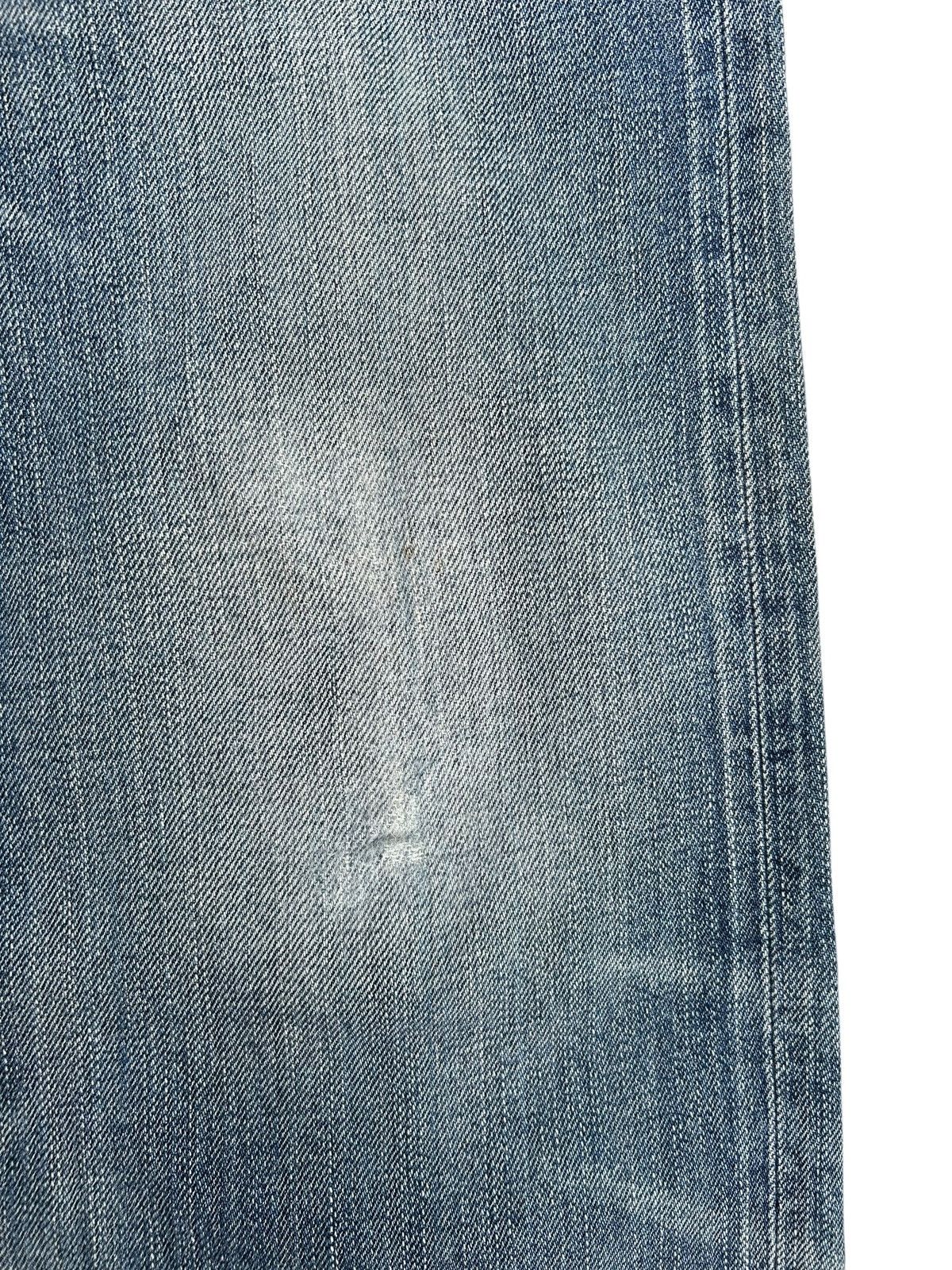 Kapital Vintage Edwin half Selvedge Distressed Denim Jeans Size US 32 / EU 48 - 10 Thumbnail