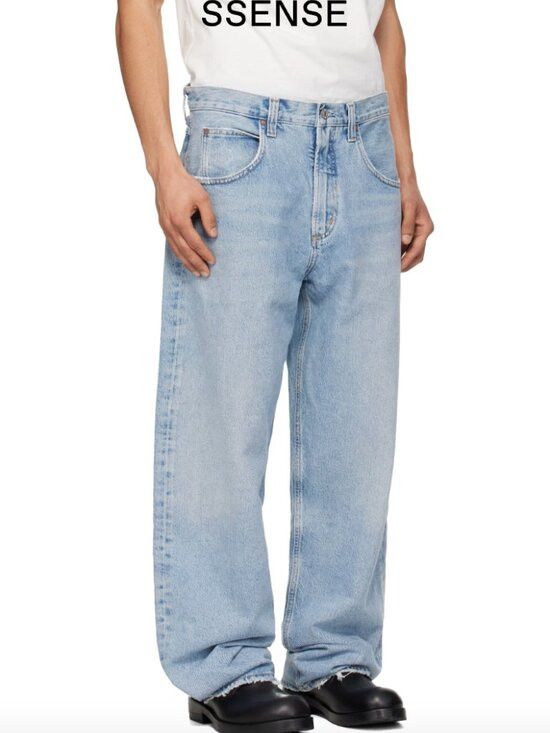 Agolde Agolde Fusion Jeans in Ratio - 28" Size US 28 / EU 44 - 4 Thumbnail