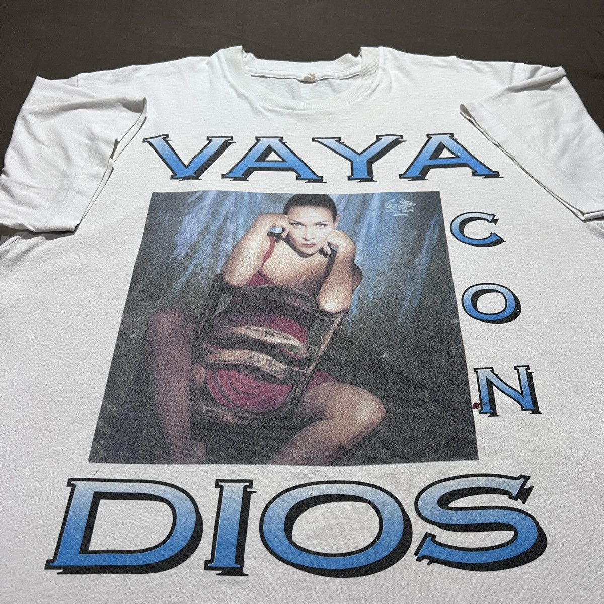 Band Tees Rare Vintage 90s Vaya Con Dios Tour Tee XL jazz rock Blues Size US XL / EU 56 / 4 - 6 Thumbnail