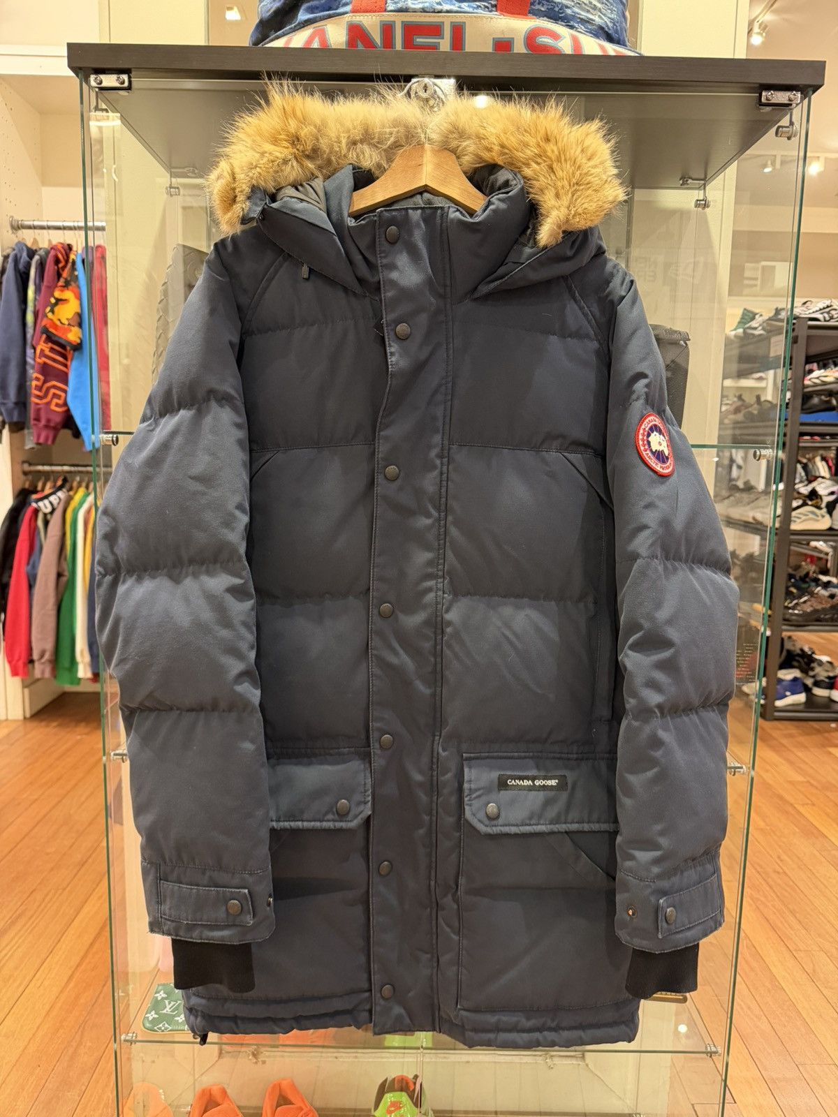 Canada Goose Canada Goose Emory Parka - Navy Size US L / EU 52-54 / 3 - 1 Thumbnail