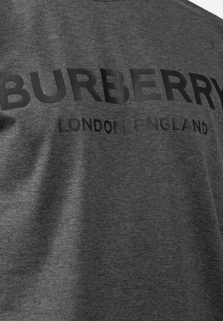 Burberry o1w1db10326 Ellison Logo T-Shirt in Dark Grey Size US S / EU 44-46 / 1 - 3 Thumbnail