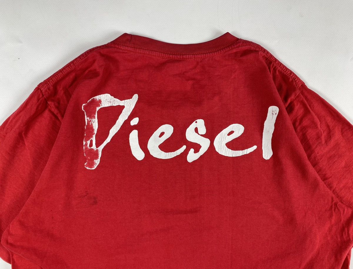 Diesel Diesel T-Shirt Big Print Logo Vintage Archive Double Sided Size US L / EU 52-54 / 3 - 7 Thumbnail