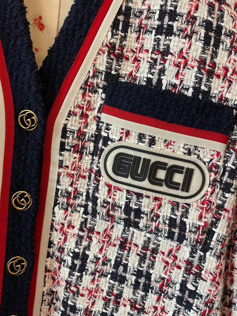Gucci Gucci New Woven Jacket with Tags-2506 Size L / US 10 / IT 46 - 2 Thumbnail