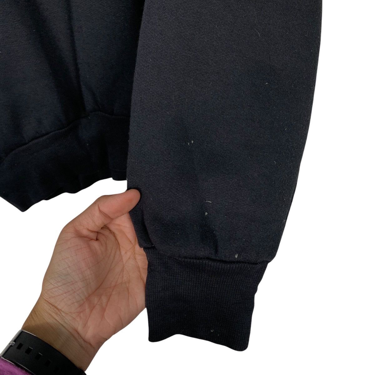 Berg & Berg Vintage Berg & Berg Black Comb Polo Sweater Size US L / EU 52-54 / 3 - 10 Thumbnail