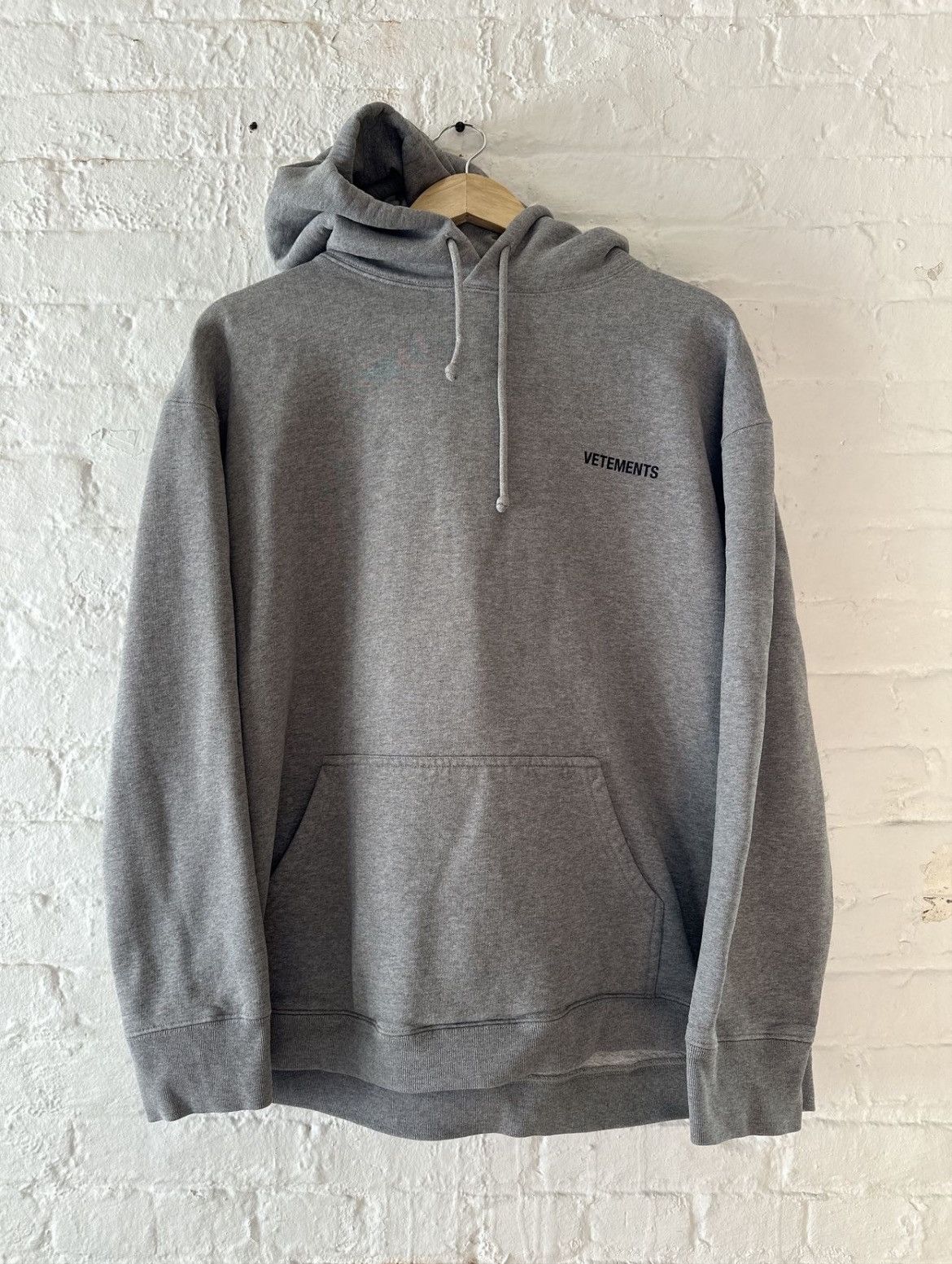 Vetements VETEMENTS logo hoodie Size US M / EU 48-50 / 2 - 1 Thumbnail