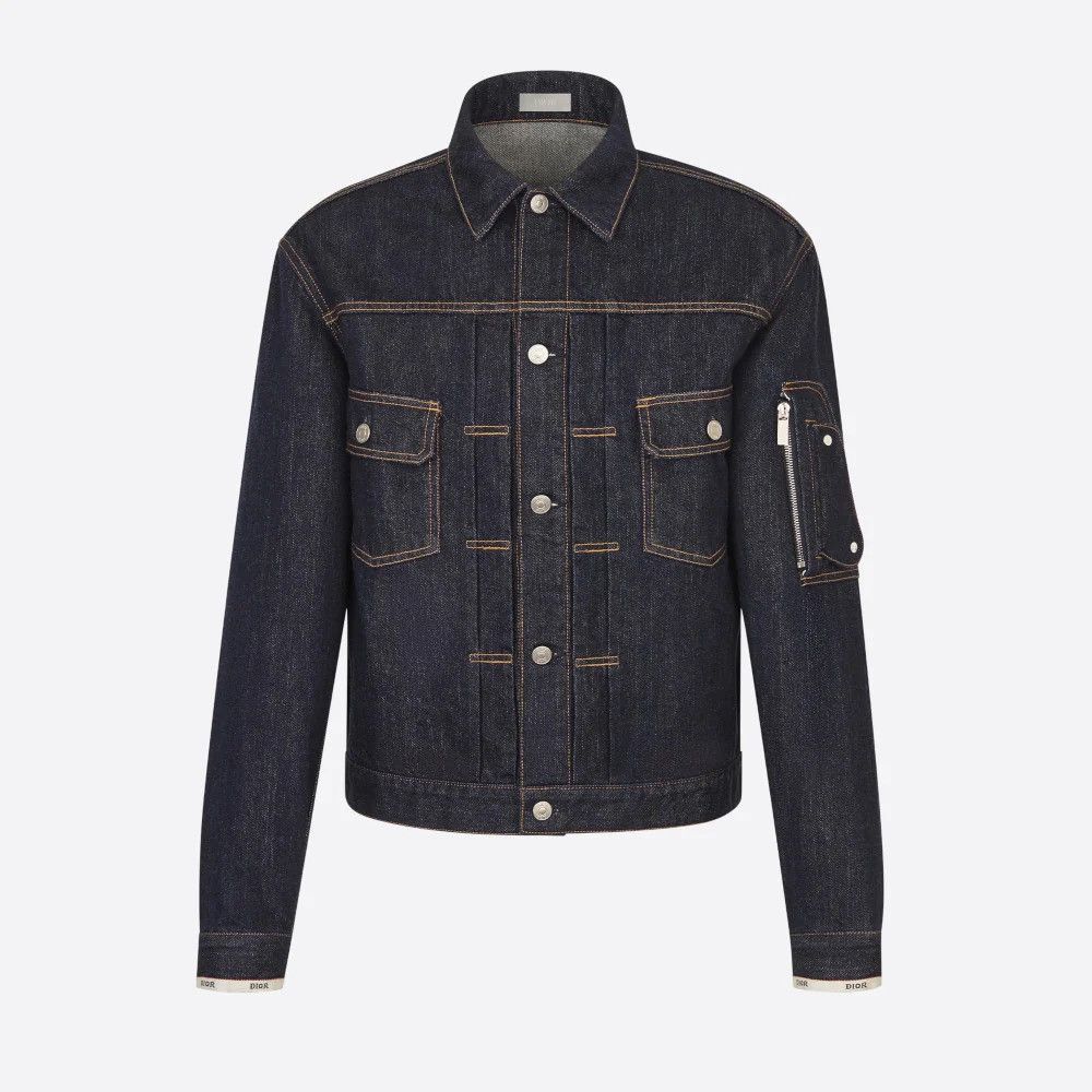 Dior Dior saddle MKII denim jacket 48 | Grailed
