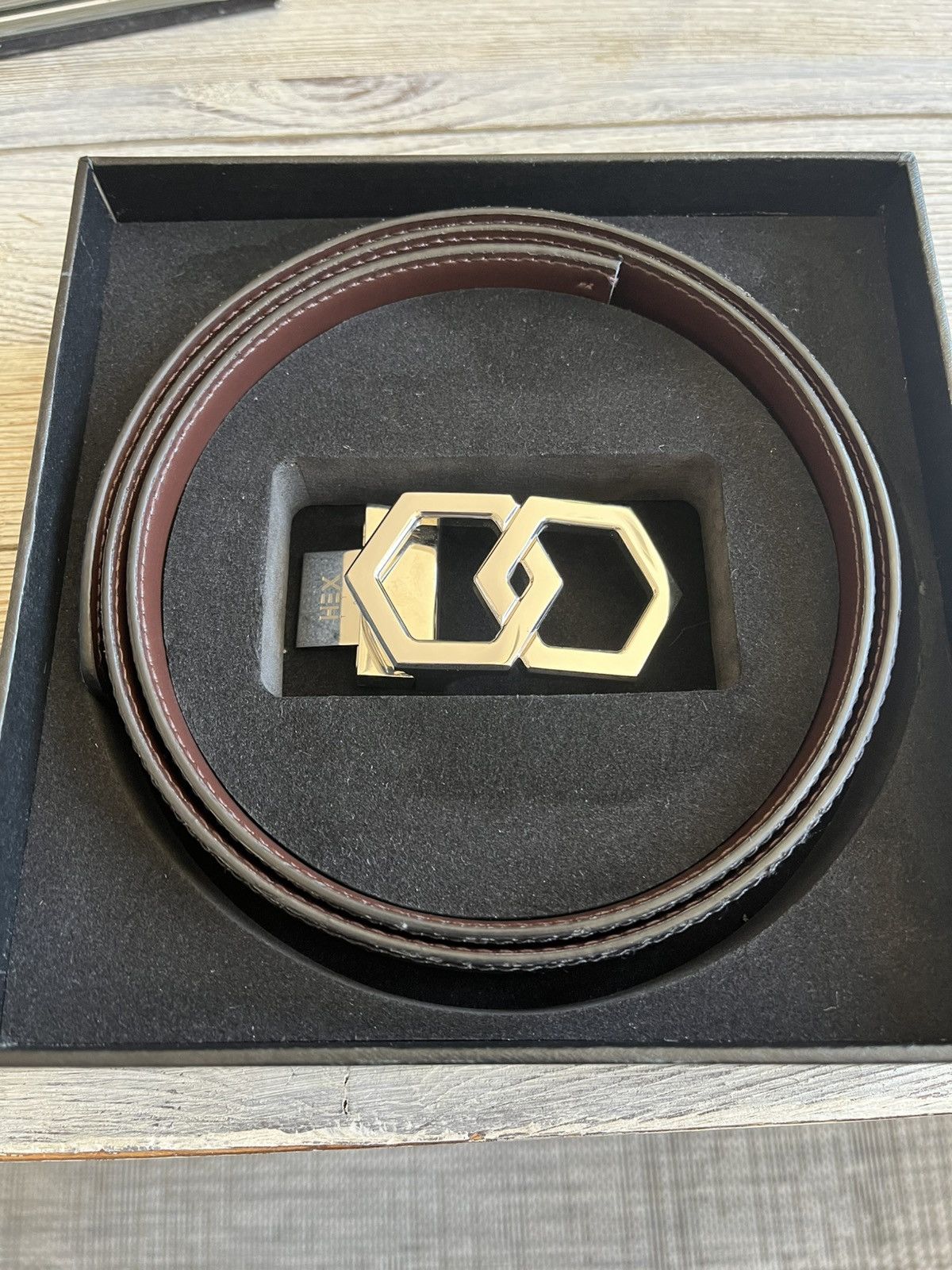 Other Men’s Hex-tie Belt Size 42 - 1 Thumbnail