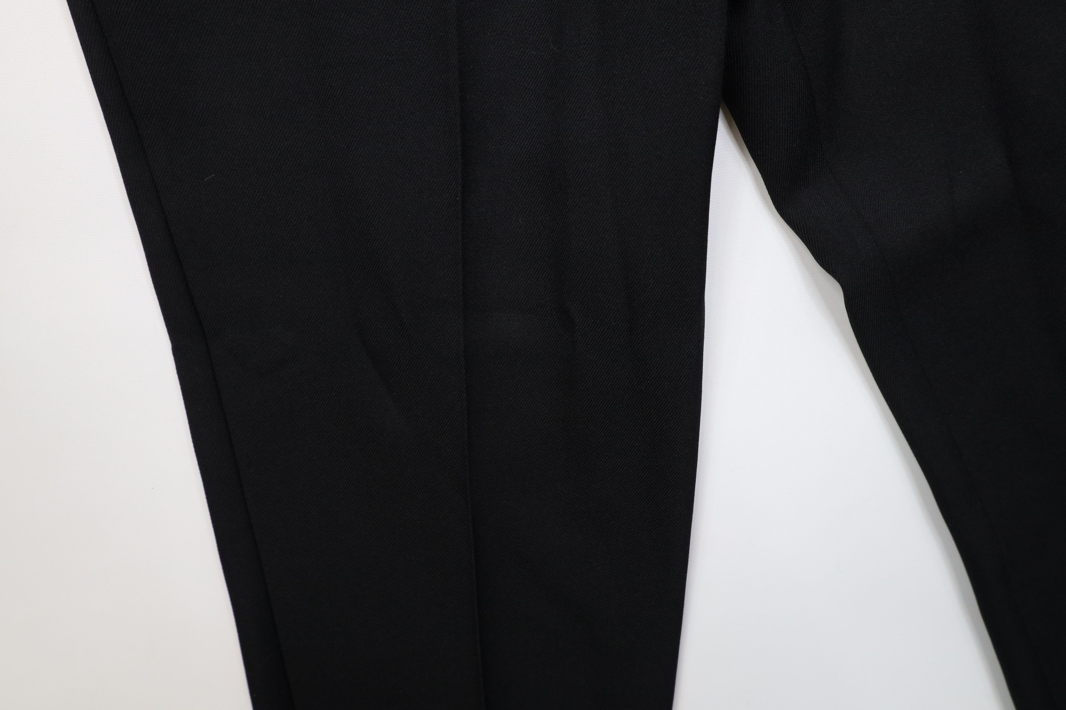 Vintage Vintage 90s Streetwear Flared Wide Leg Chino Pants Black Size US 36 / EU 52 - 5 Thumbnail