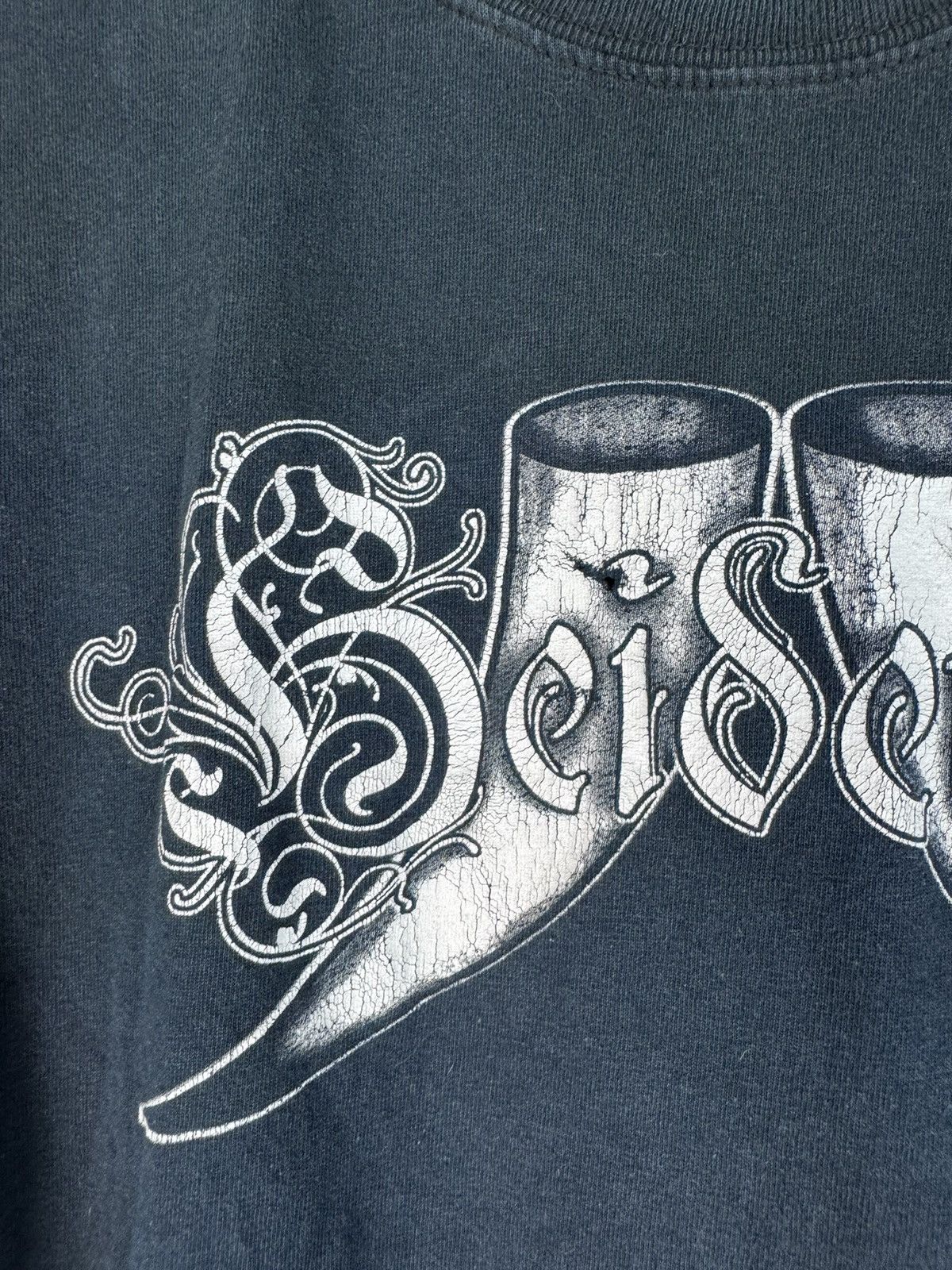 Band Tees Vintage 00s Manegarm (Viking Black Metal Finntroll Windir) Size US XL / EU 56 / 4 - 4 Thumbnail
