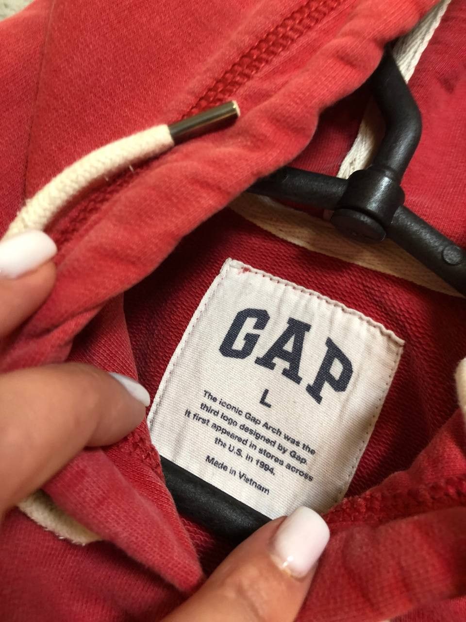 Gap Gap Hoodie big logo Size US L / EU 52-54 / 3 - 3 Thumbnail