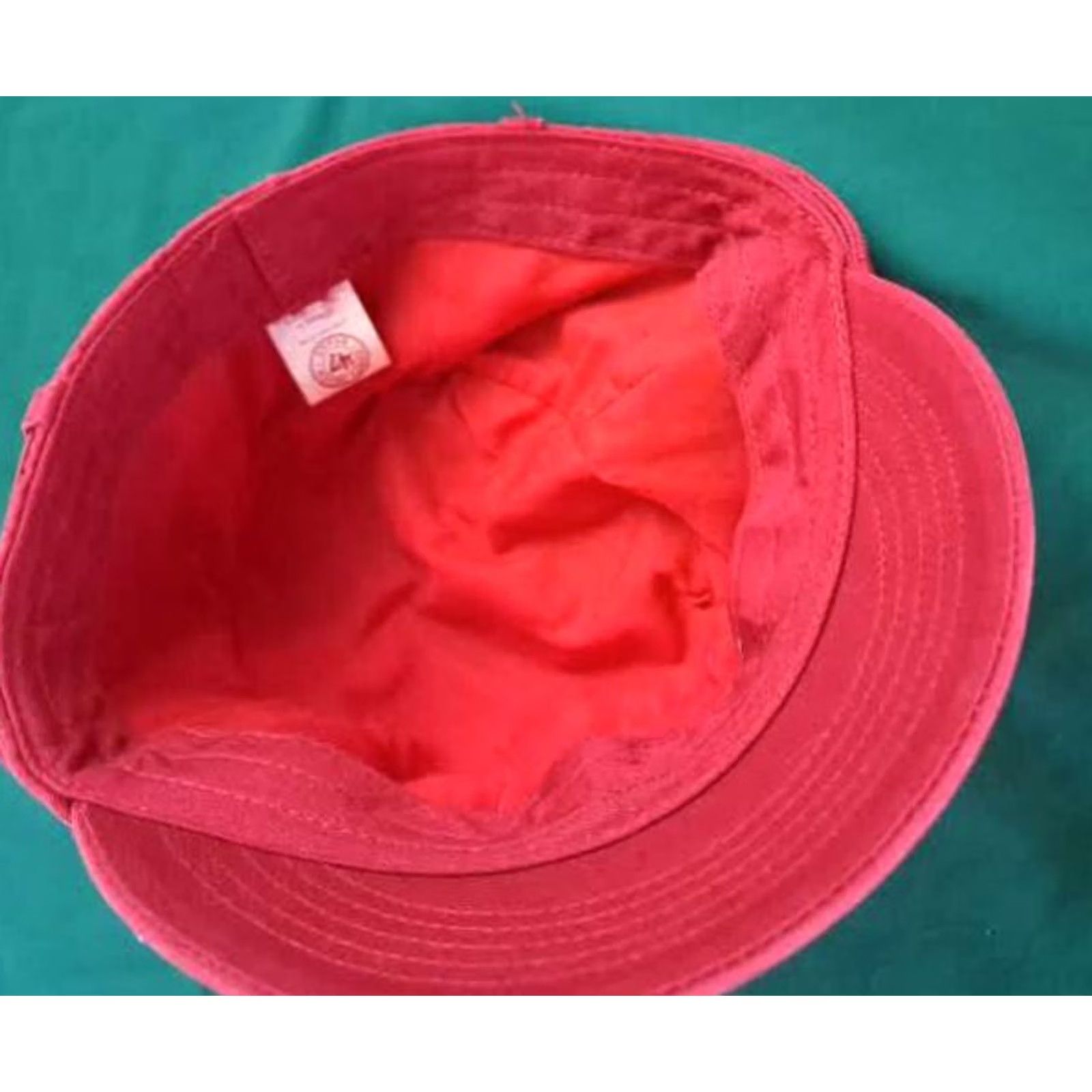 47 logo 47 Hat Womens 7 1/4 Red Pre Owned Woman Detroit Wings Fitted Cabbie Size ONE SIZE - 7 Thumbnail