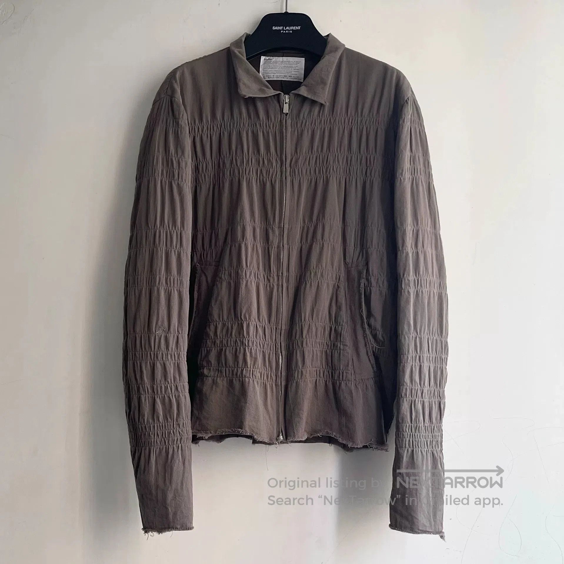 Kolor Kolor 12SS Pleated Zip Jacket. Size US L / EU 52-54 / 3 - 1 Thumbnail