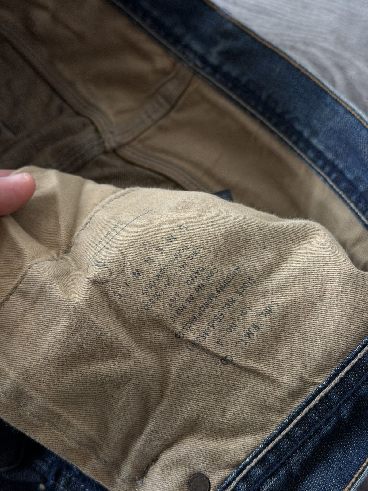 Allsaints Allsaints Spitalfields Japan Denim Opium Swag Y2K Shorts Size US 31 - 18 Thumbnail