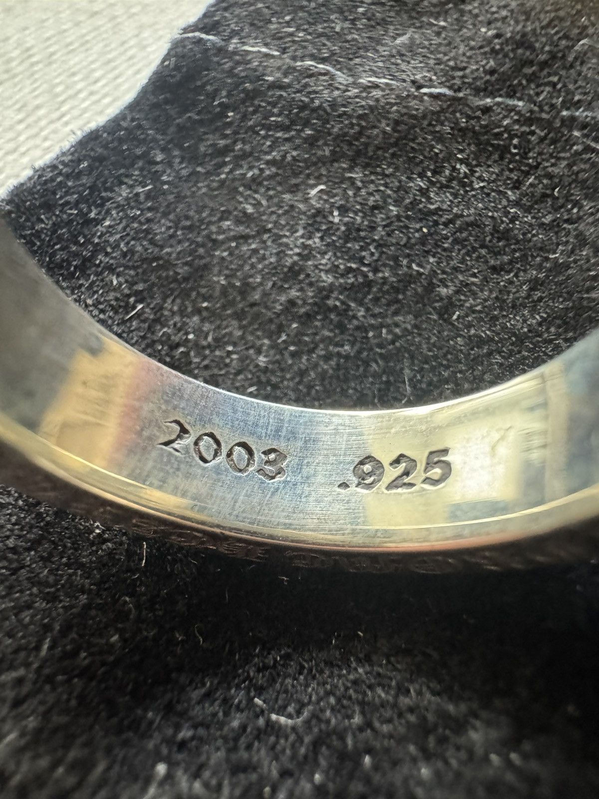 Chrome Hearts Chrome Hearts .925 Sterling Silver 6mm Forever Spacer Ring Size ONE SIZE - 7 Thumbnail