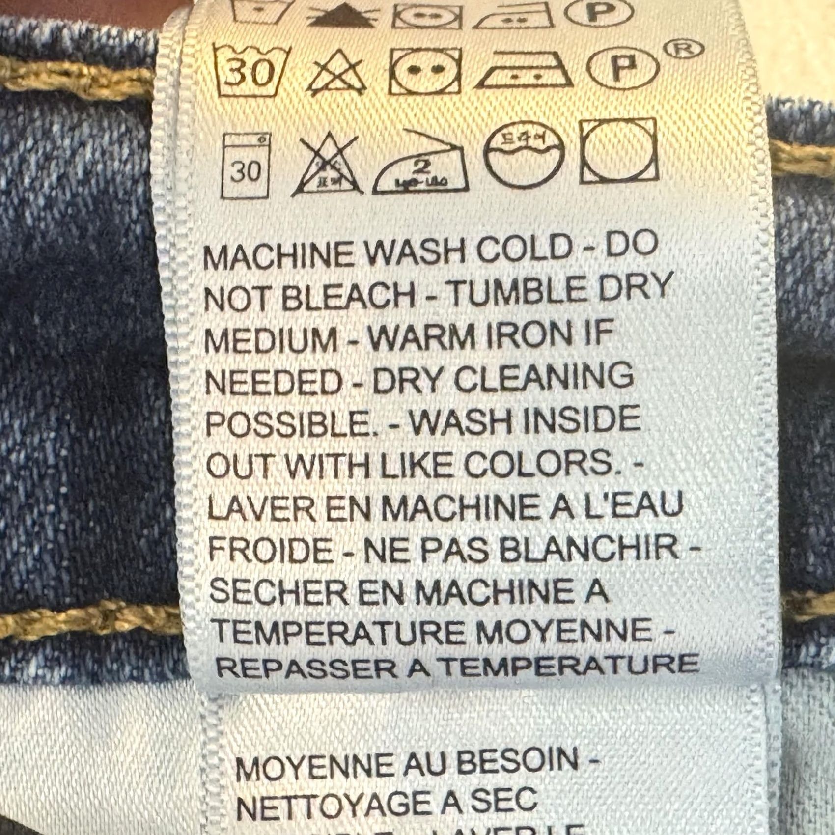 Levi's Levi's 505 Jeans Mens 40x32 Blue Medium Wash Straight Denim Mid Rise Regular Fit Long Inseam 32" Size US 40 / EU 56 - 7 Thumbnail