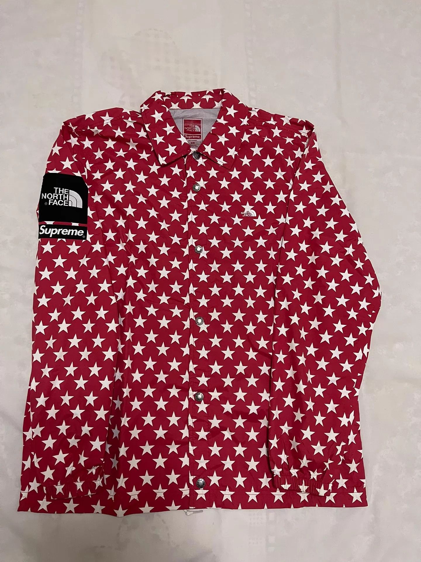 Supreme Supreme x TNF 15ss Red Star Coach Jacket M, XL Size US M / EU 48-50 / 2 - 1 Thumbnail