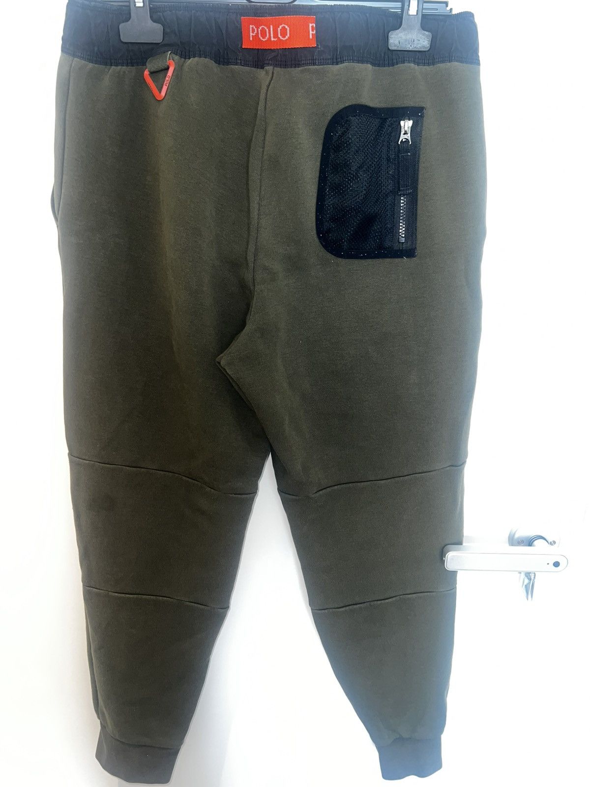 Polo Ralph Lauren Polo Ralph Lauren Tech Joggers Olive Green Web Belt Size US 32 / EU 48 - 7 Thumbnail