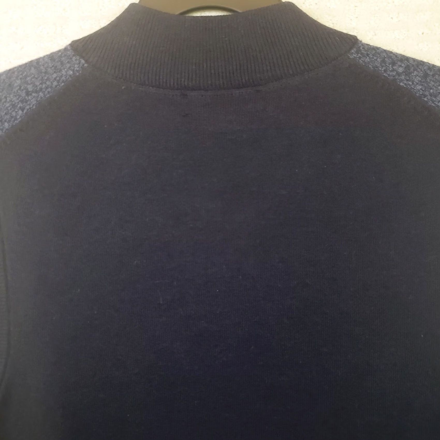 Roundtree & Yorke Roundtree & Yorke Men's Sweater Vest Blue Knit 1/4 Zip Cotton Blend M Size Vest Cotton Knit Blue Mens Size US M / EU 48-50 / 2 - 7 Thumbnail