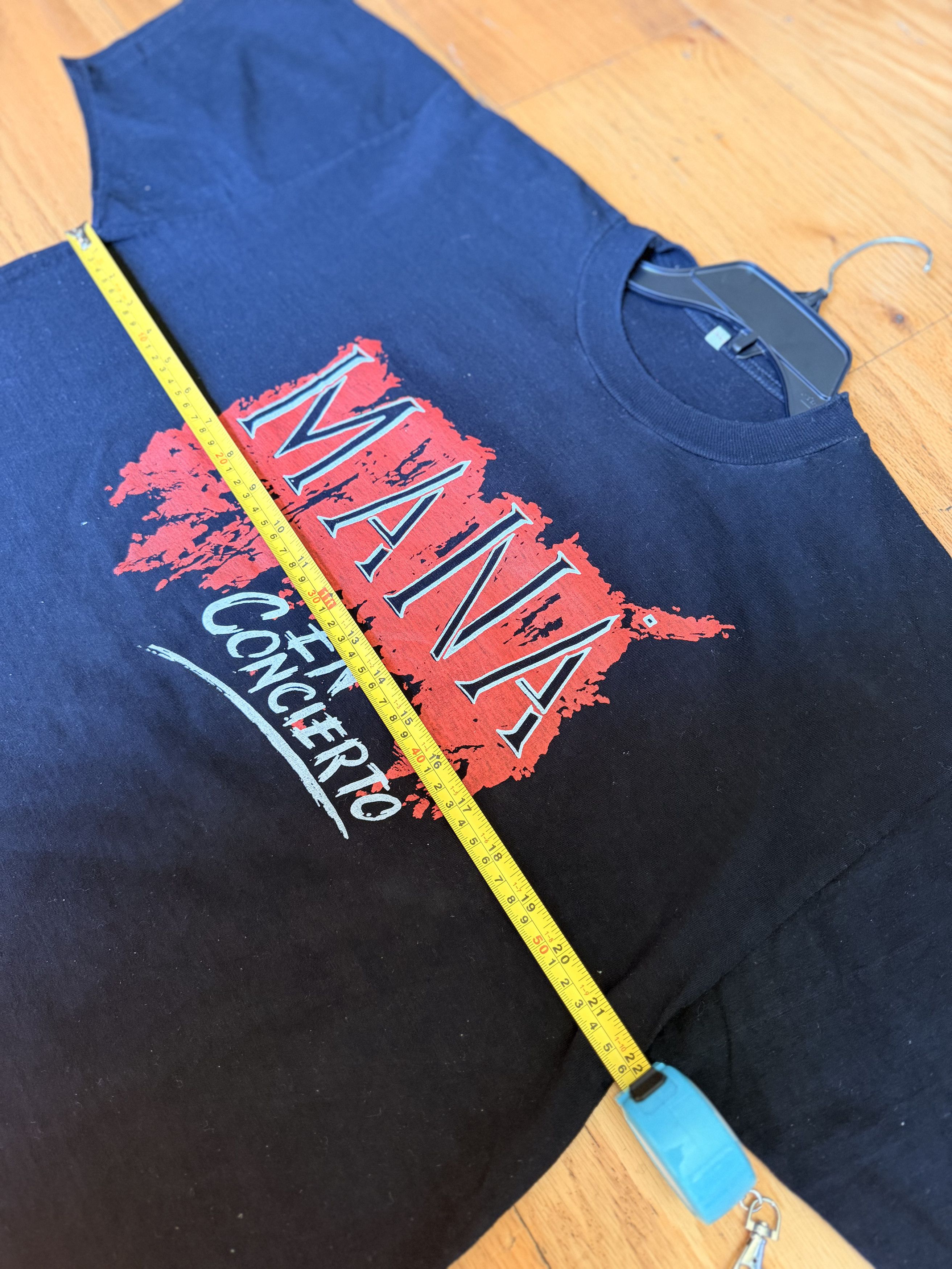 Vintage Mana En Concierto Paraguay 1994 Tour T-Shirt L Rare Size US L / EU 52-54 / 3 - 5 Thumbnail