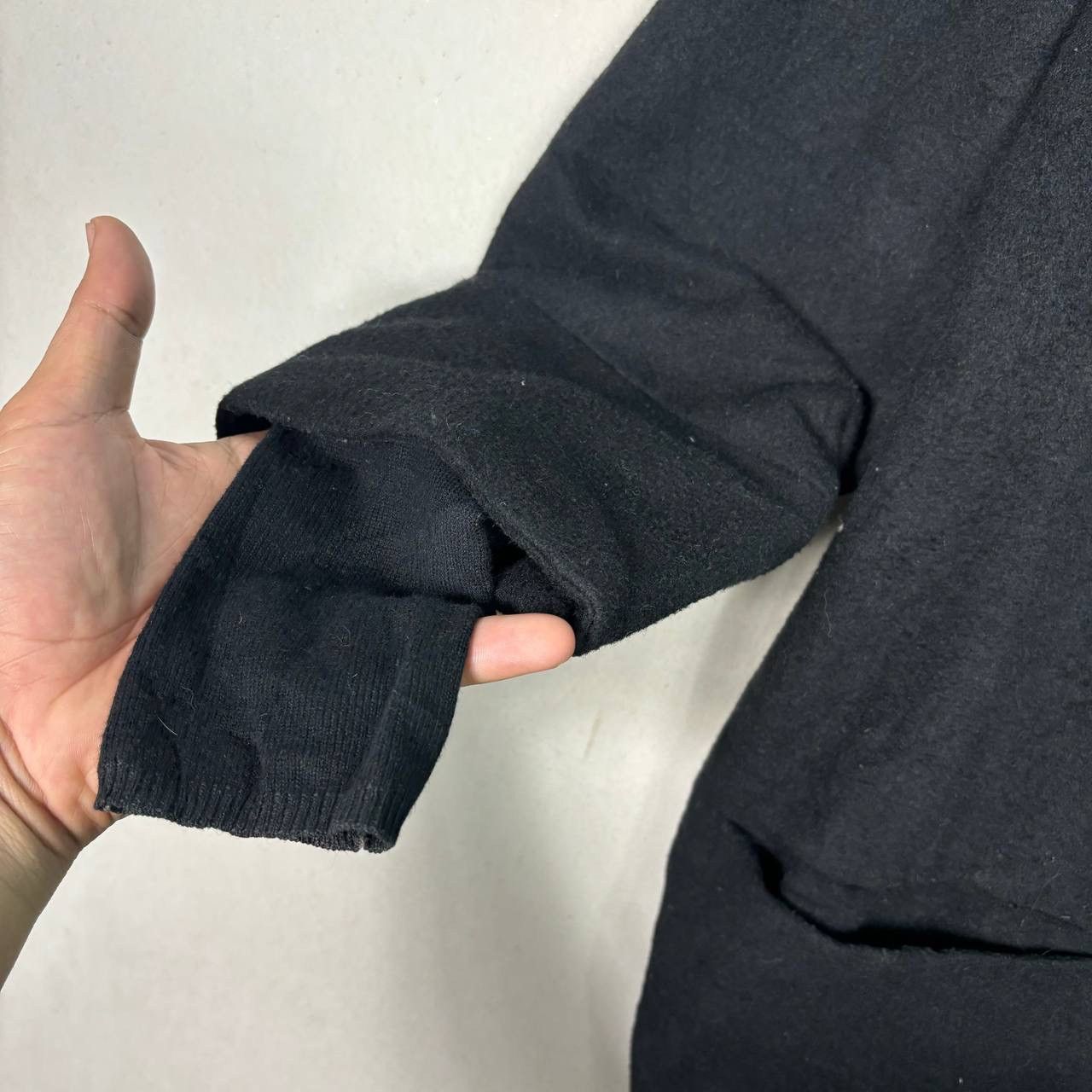 SLY FINAL DROP! SLY Wool Black Peacoat Jacket Size US M / EU 48-50 / 2 - 7 Thumbnail