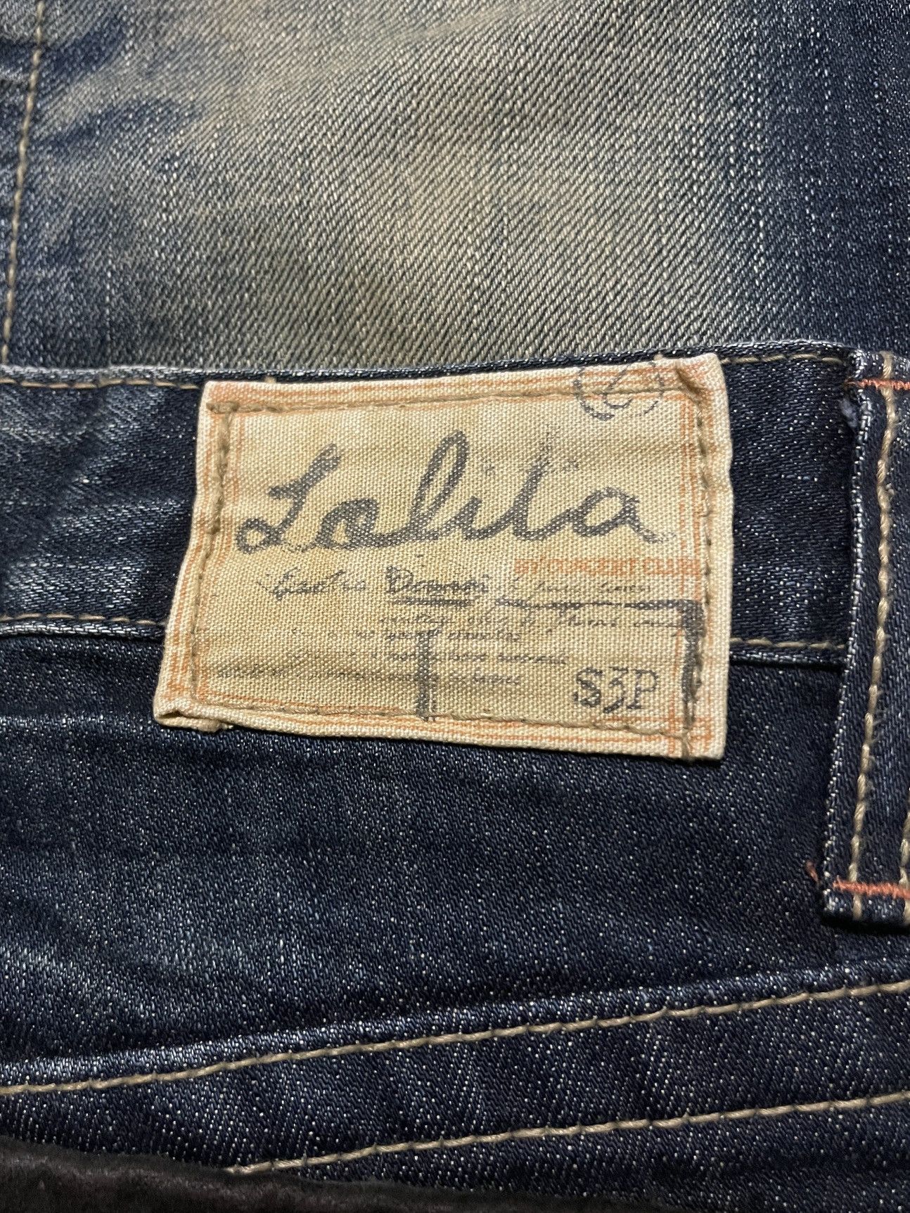 Japanese Brand Lolita Jeans Washed Flared Size US 30 / EU 46 - 17 Thumbnail