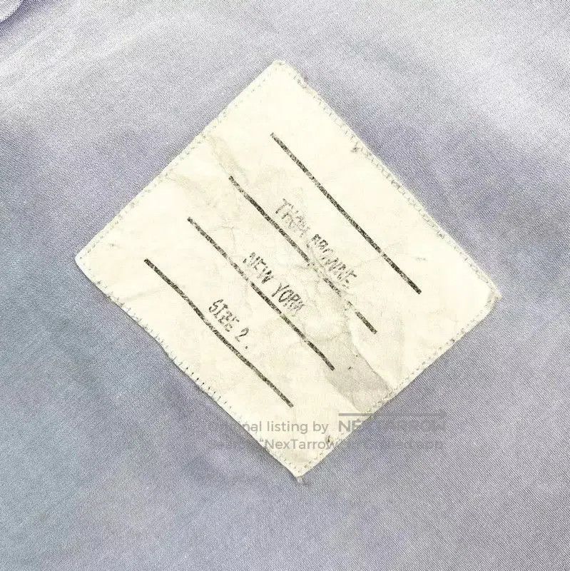 Thom Browne Thom Browne Blue Cotton Long Sleeve Shirt . Size US M / EU 48-50 / 2 - 4 Thumbnail