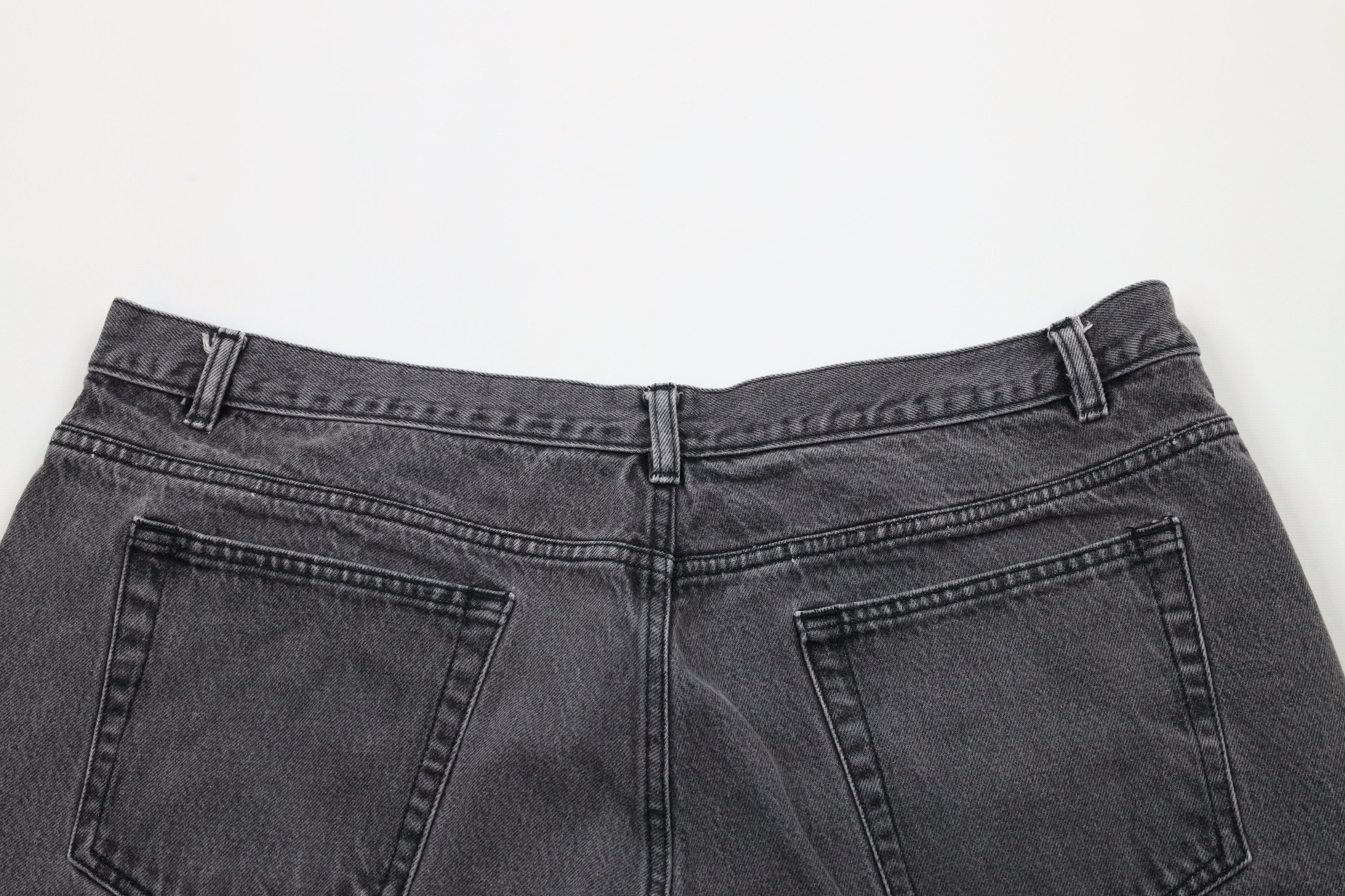 Vintage Vintage 90s Streetwear Above Knee Denim Jean Shorts Jorts Size US 40 / EU 56 - 8 Thumbnail