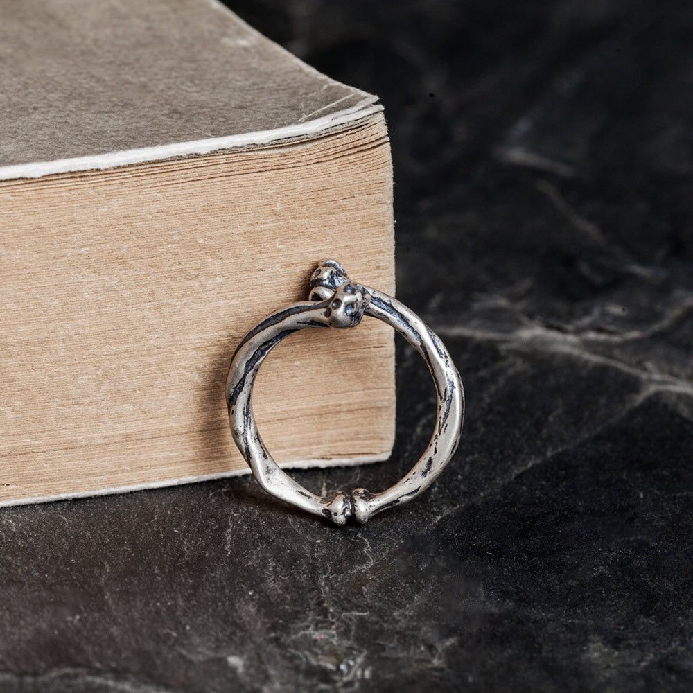 Jewelry Bone Rare Jewelry Rings Open Size Chrome Ring (Size 7-13) Size ONE SIZE - 3 Thumbnail