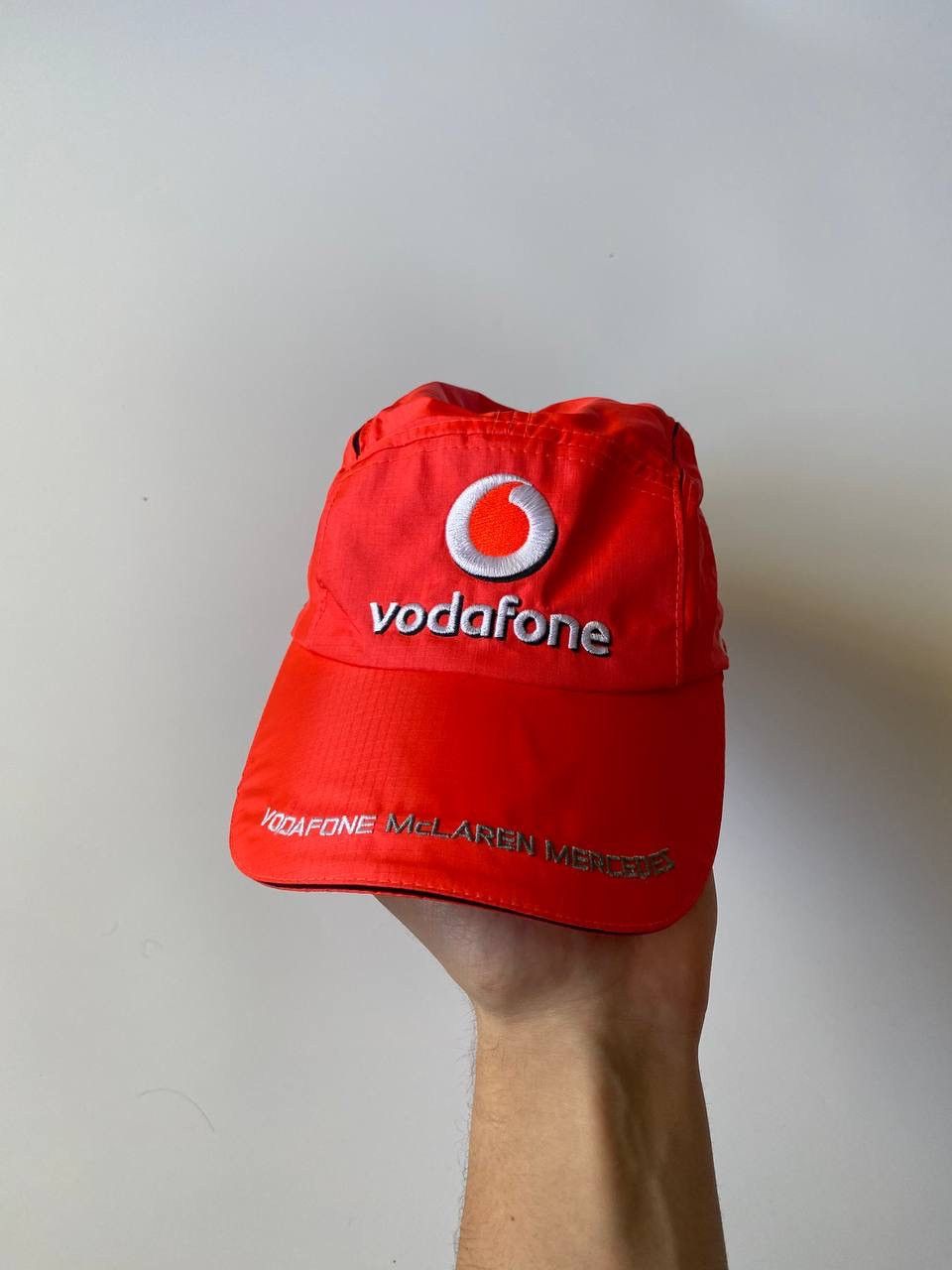 Malcolm McLaren Vintage Mercedes Benz McLaren Cap Formula 1 OS Size ONE SIZE - 1 Thumbnail