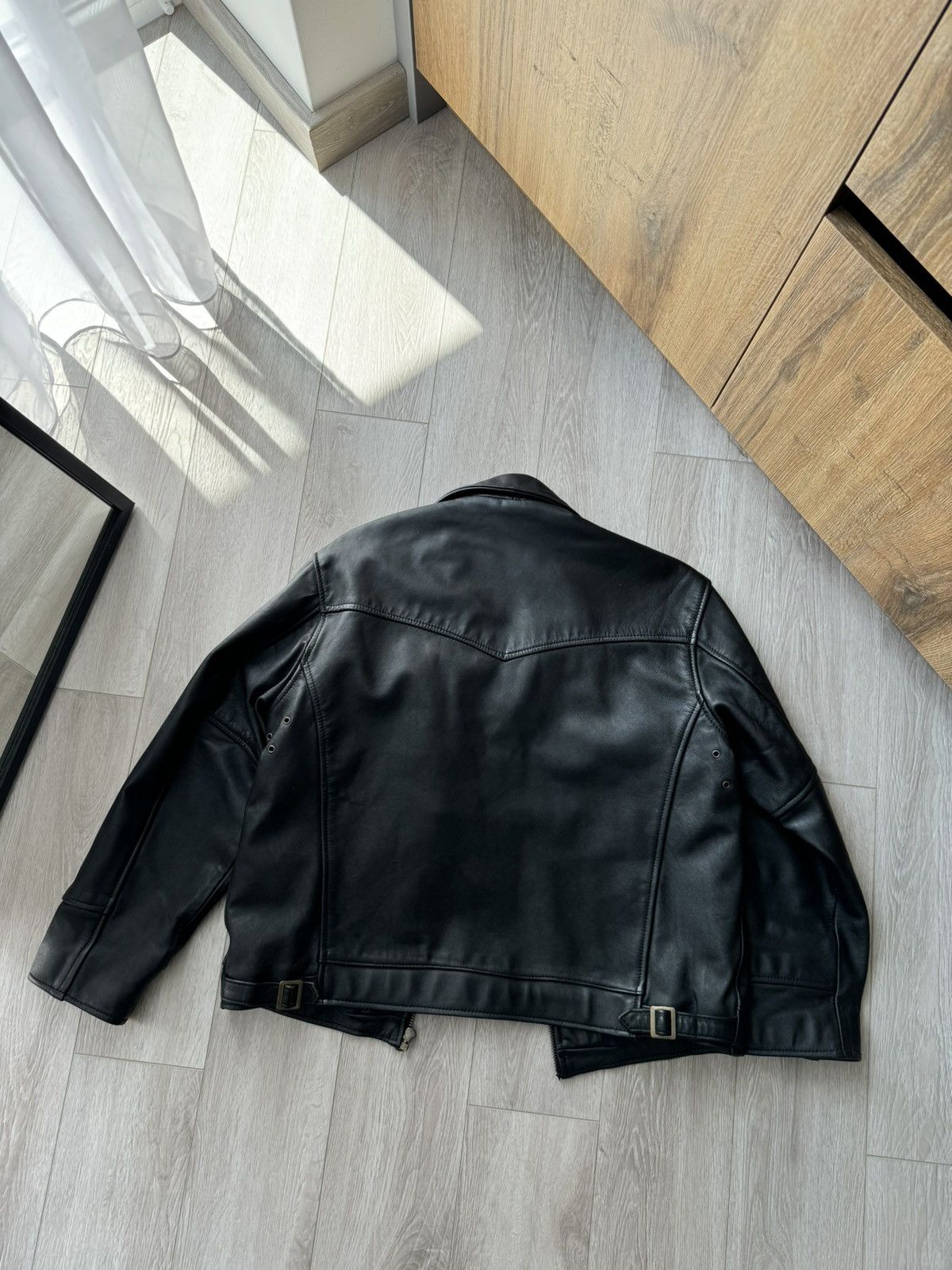 Levi's VINTAGE 90s LEVIS HEAVY LEATHER JACKET Size US M / EU 48-50 / 2 - 11 Thumbnail