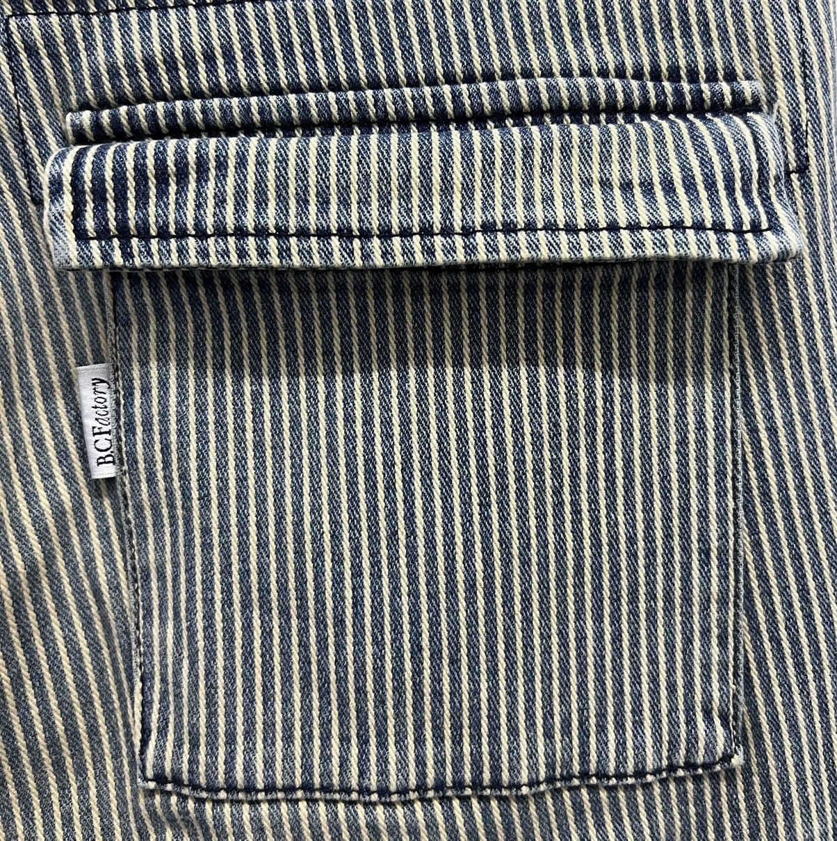 Japanese Brand × Vintage VINTAGE B.C FACTORY CARGO PANTS Size US 33 - 11 Thumbnail