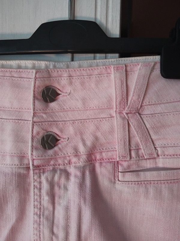 Karl Lagerfeld × Vintage Karl Lagerfeld vintage pink skirt Size 28" / US 6 / IT 42 - 3 Thumbnail