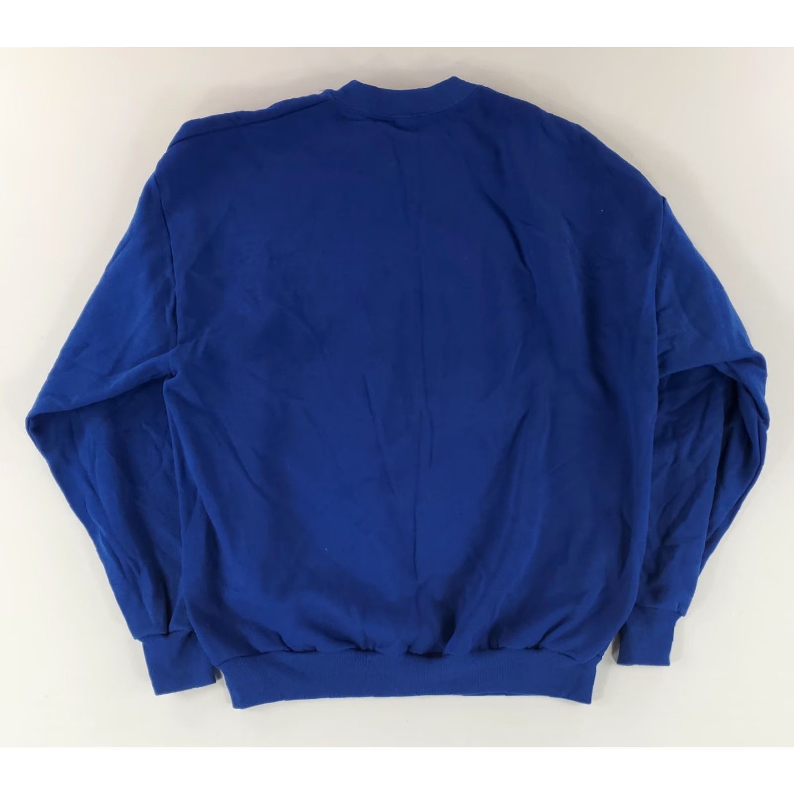 Jerzees VINTAGE Jerzees Sweatshirt 90s Blue Long Sleeve Mens XL Pullover Shirt Size US XL / EU 56 / 4 - 3 Thumbnail