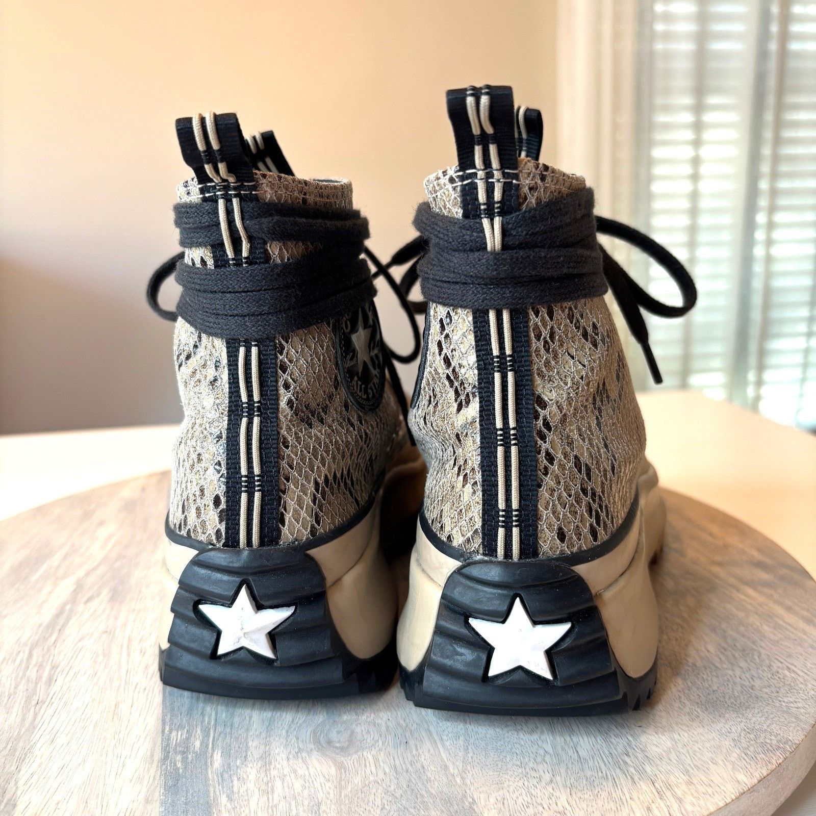 Converse Converse Run Star Snakeskin Sneakers Limited Edition Size 9 Size US 9 / IT 39 - 8 Thumbnail