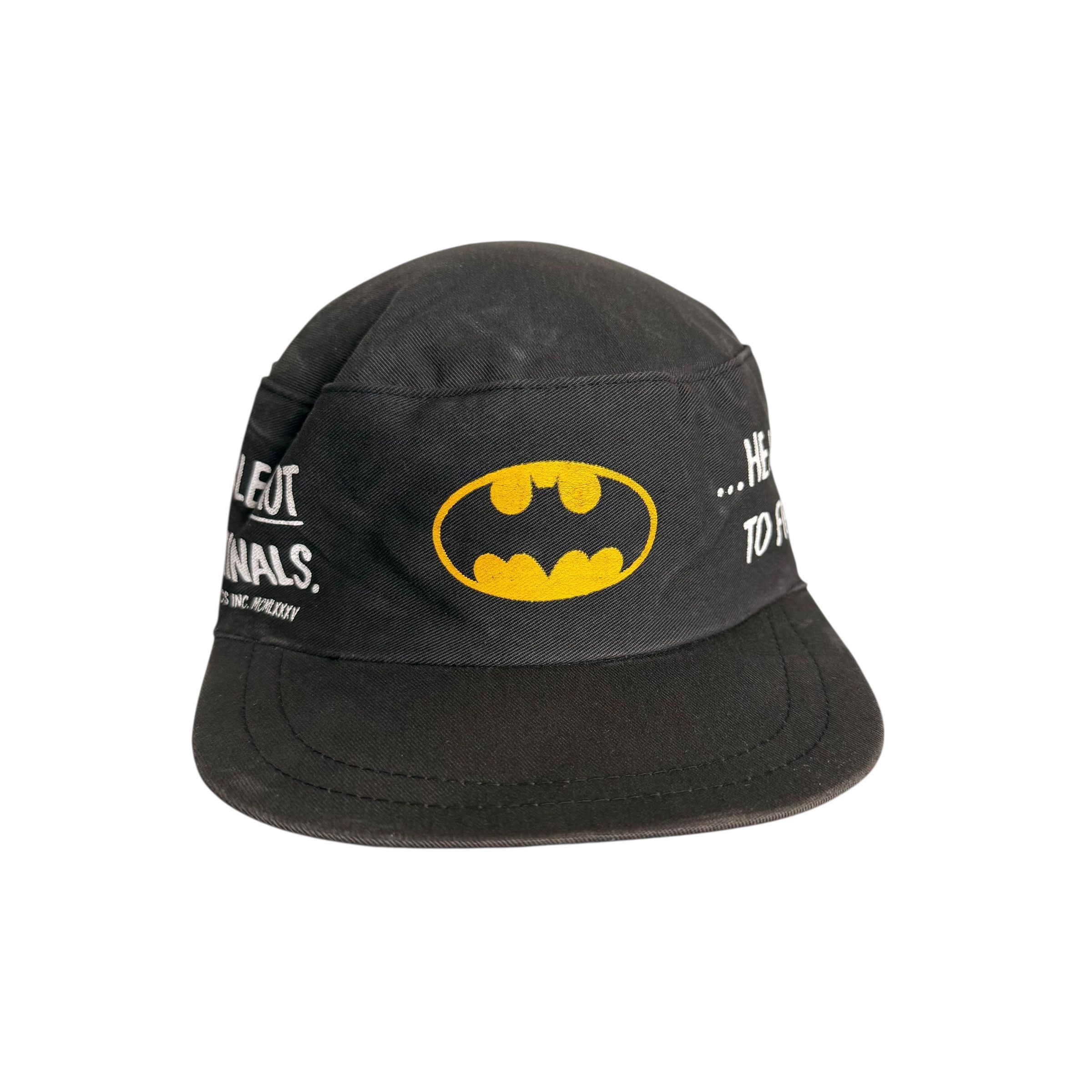 DC Comics 🔥RARE🔥Vintage Batman Official DC Comics Patrol Cap Size ONE SIZE - 2 Thumbnail