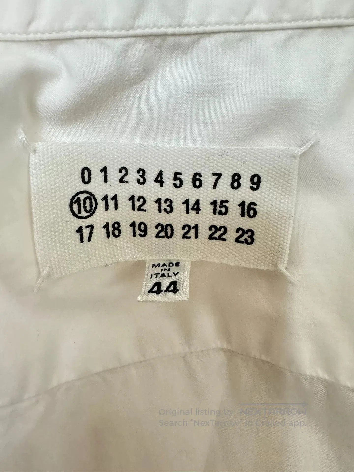 Maison Margiela Maison Martin Margiela White Shirt Size 44. Size US S / EU 44-46 / 1 - 7 Thumbnail