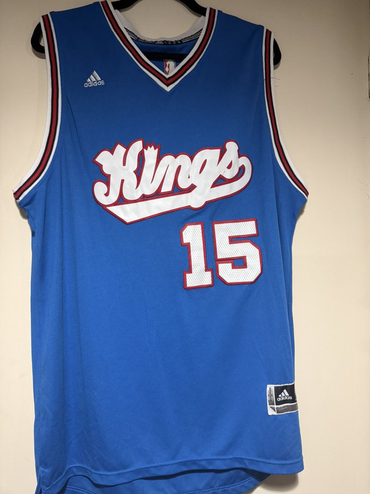 Adidas Sacramento Kings Jersey Size US XL / EU 56 / 4 - 1 Thumbnail