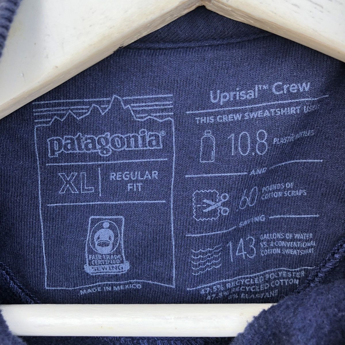 Patagonia Patagonia P-6 Label Uprisal Crew Sweatshirt Size US XL / EU 56 / 4 - 7 Thumbnail